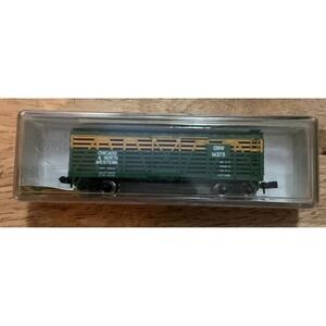 Model Power N Scale Cattle Car, Chicago & North Western 14373